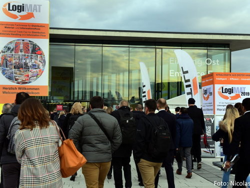 Präsentation der innovativen Top-Features bei der LogiMAT 2020 in Stuttgart